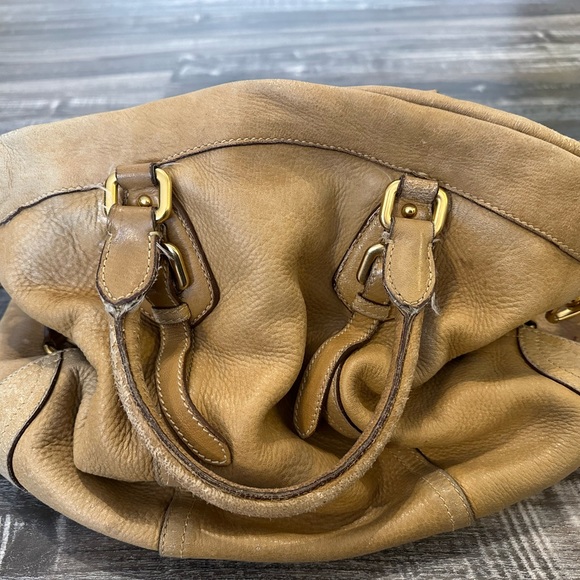 Prada Milano leather zipper tote/crossbody, well loved but lots of life left - Picture 8 of 16